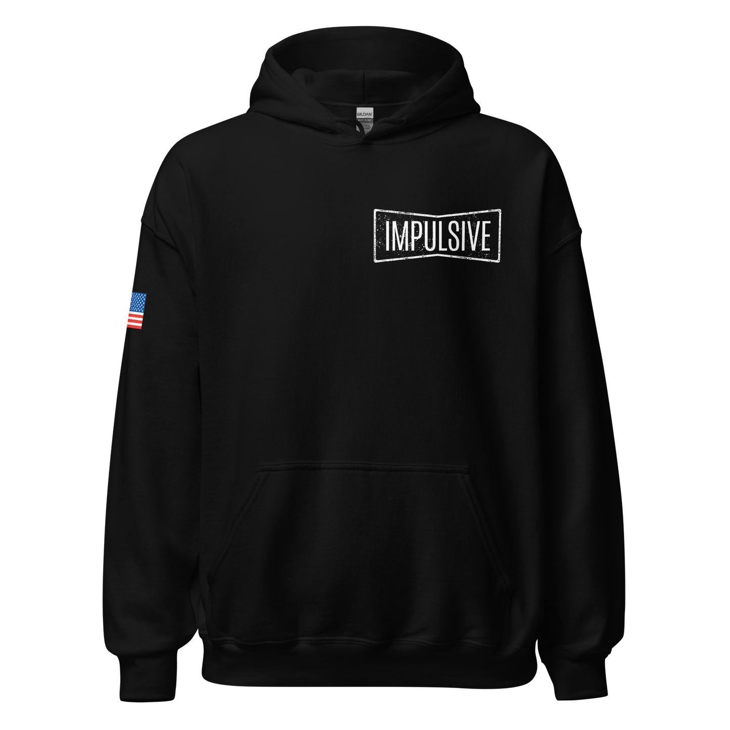 Impulsive Apparel - The Dedication Series Hoodie - Black