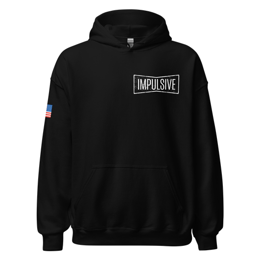 Impulsive Apparel - The Dedication Series Hoodie - Black